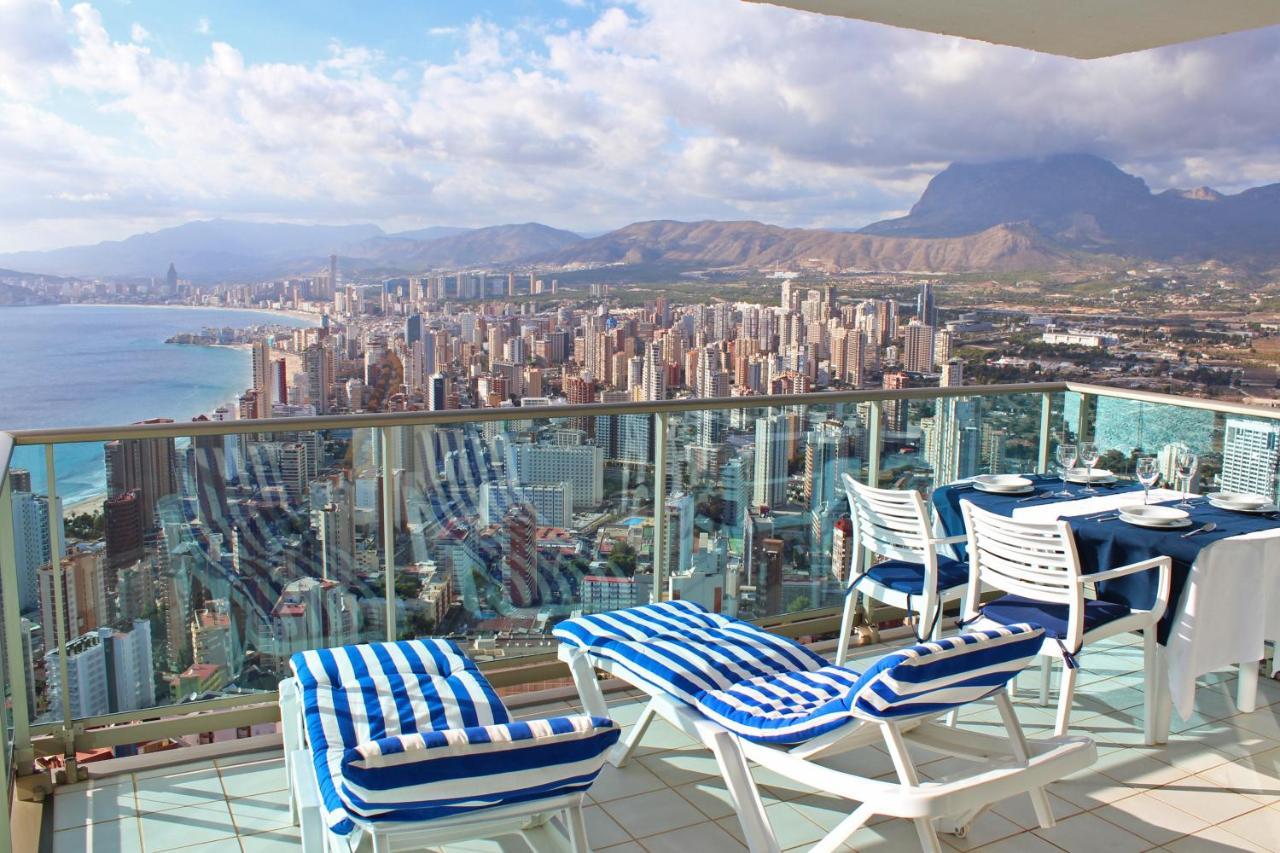 Skyline 34 Amazing Apartment With Private Terrace And Sea Views Benidorm Exterior foto