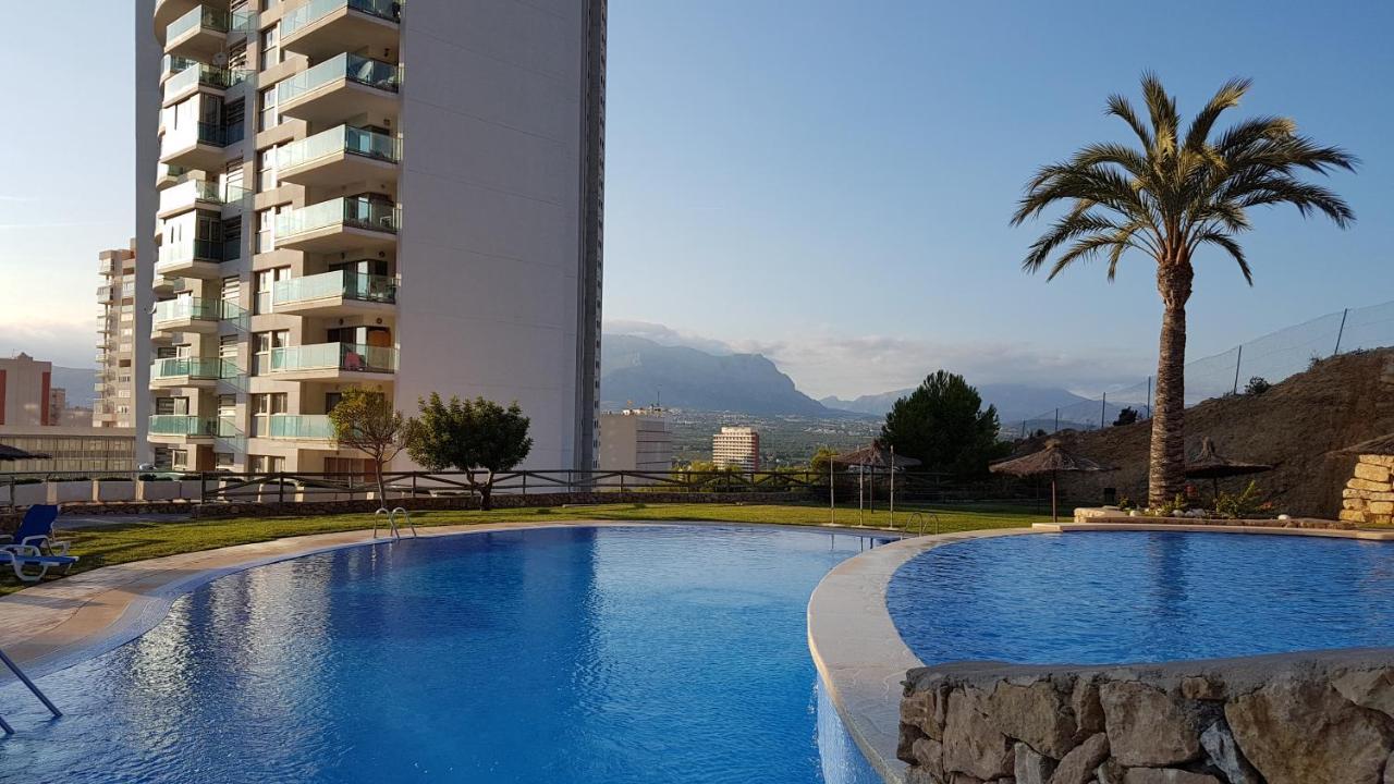 Skyline 34 Amazing Apartment With Private Terrace And Sea Views Benidorm Exterior foto