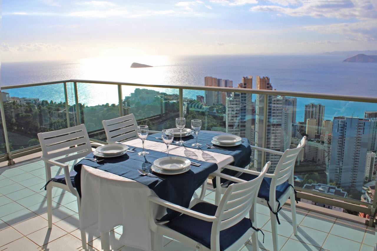 Skyline 34 Amazing Apartment With Private Terrace And Sea Views Benidorm Exterior foto